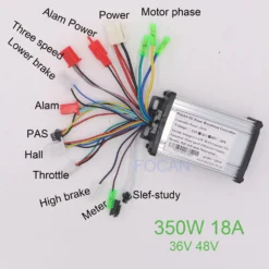 Contrôleur de moteur sans balais pour vélo électrique 350W