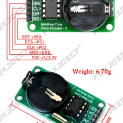 Module d'horloge en temps réel RTC DS1302