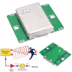 Capteur de mouvement à micro-ondes HB100, 10.525GHz, Radar Doppler