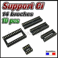 Supports DIP  8 14 16 18  28  broches